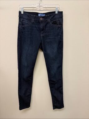 Democracy Skinny Jeans in Dark Black Wash